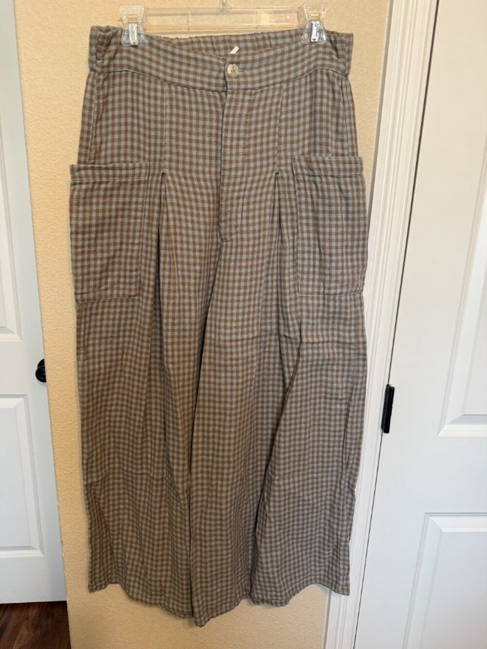Free People East Side Cotton Wide Leg Trouser - Picture 5 of 6
